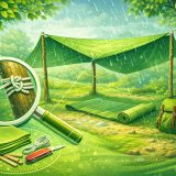 Как сделать простейший навес от дождя из подручных материалов