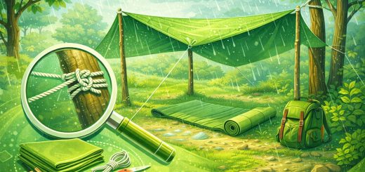 Сынық материалдардан қарапайым жаңбырға арналған баспананы қалай жасауға болады