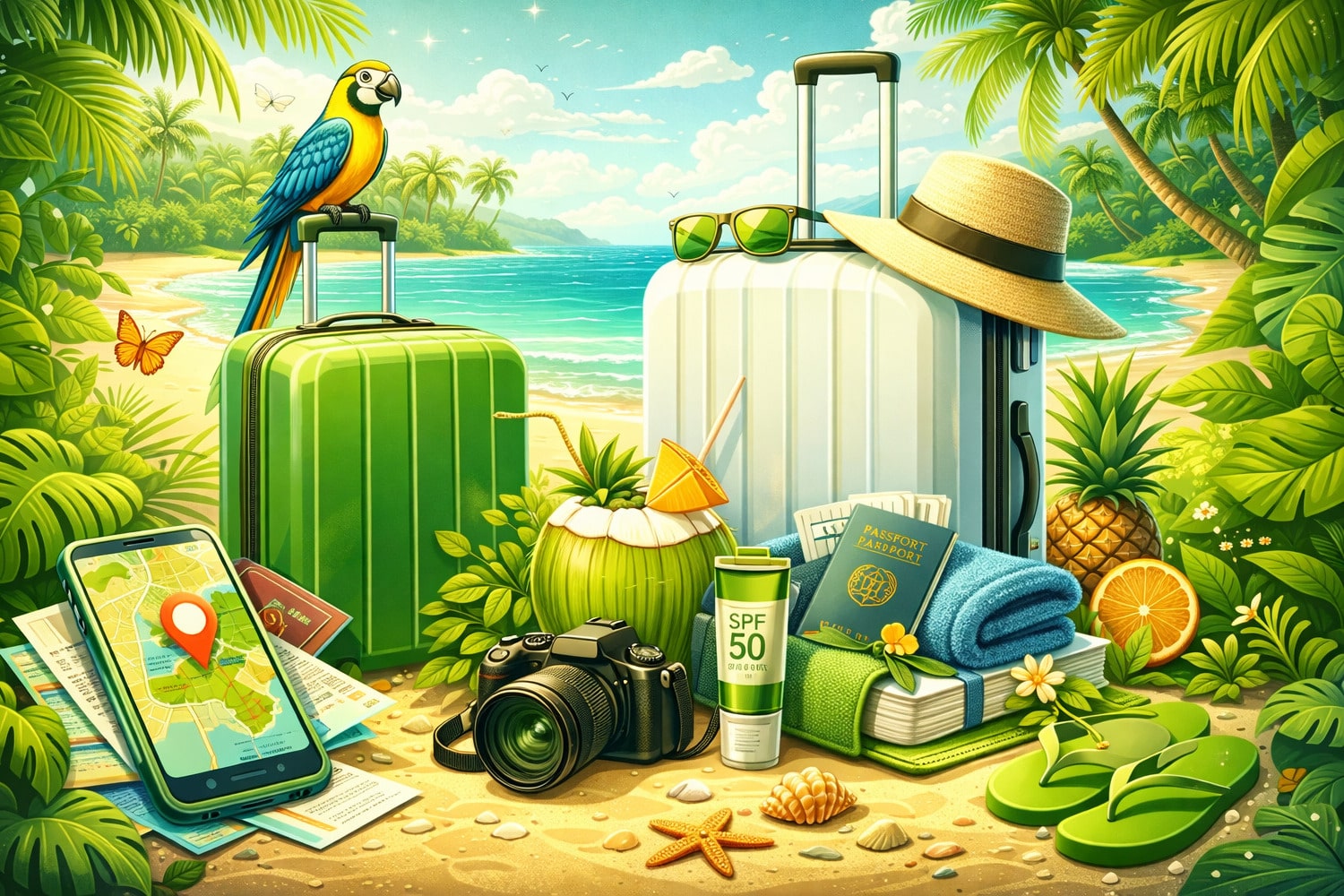 Что взять в поездку в тропические страны - Вектор Казахстана 1