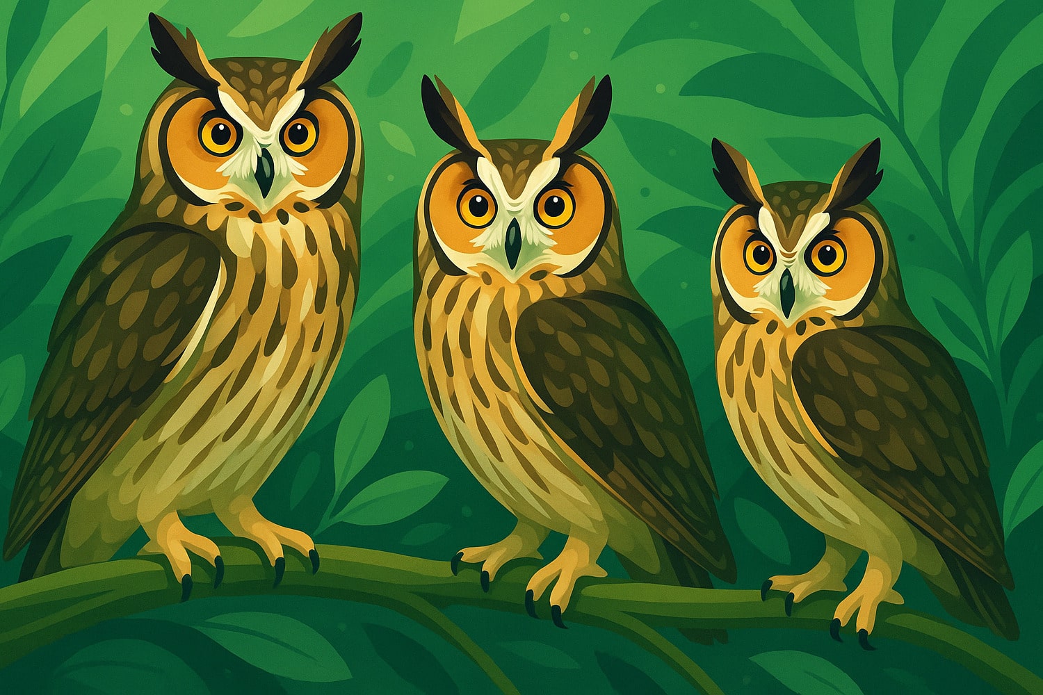 20 интересных фактов об ушастых совах - Вектор Казахстана 1