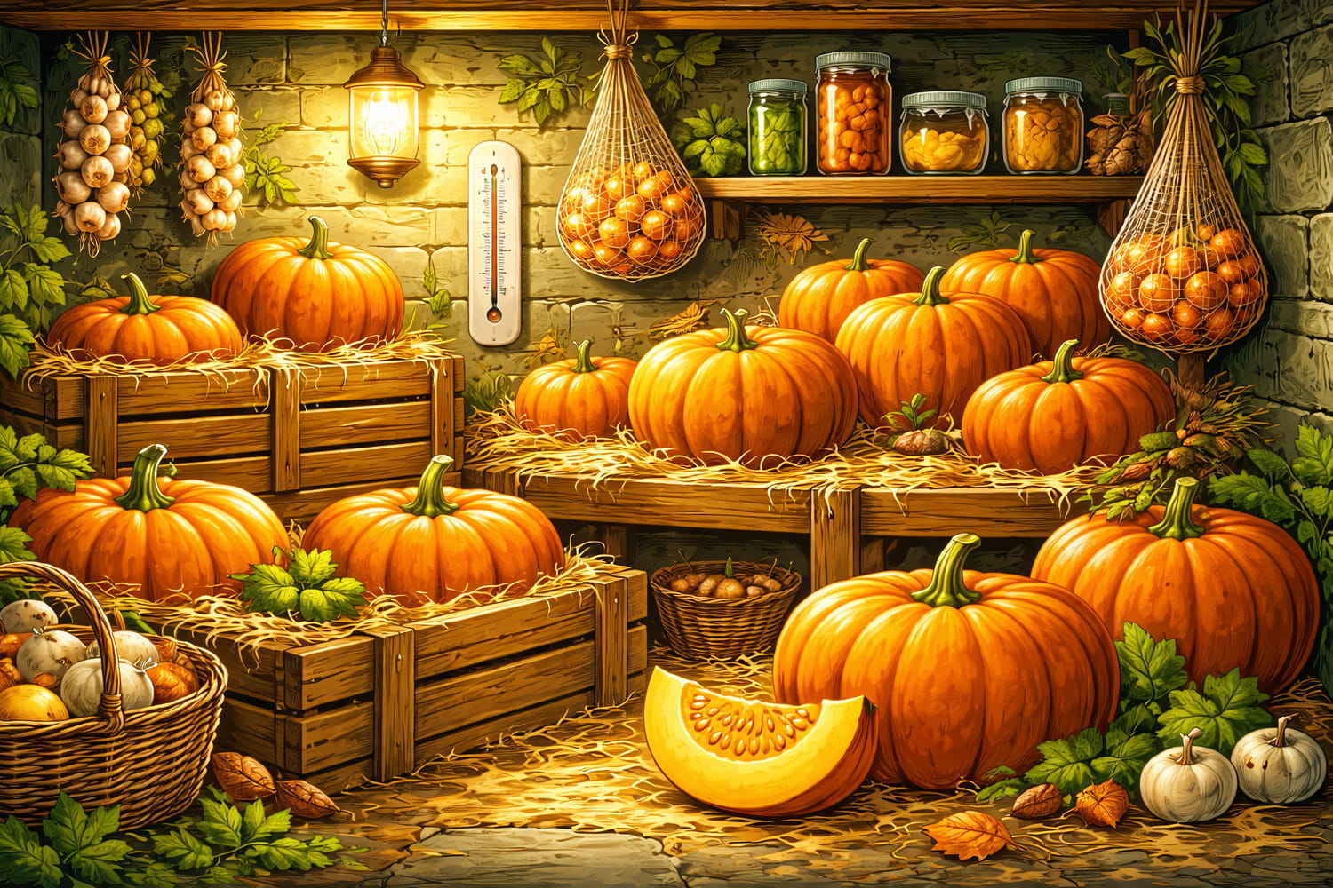 Асқабақты көктемге дейін қалай сақтау керек - Вектор Казахстана 1