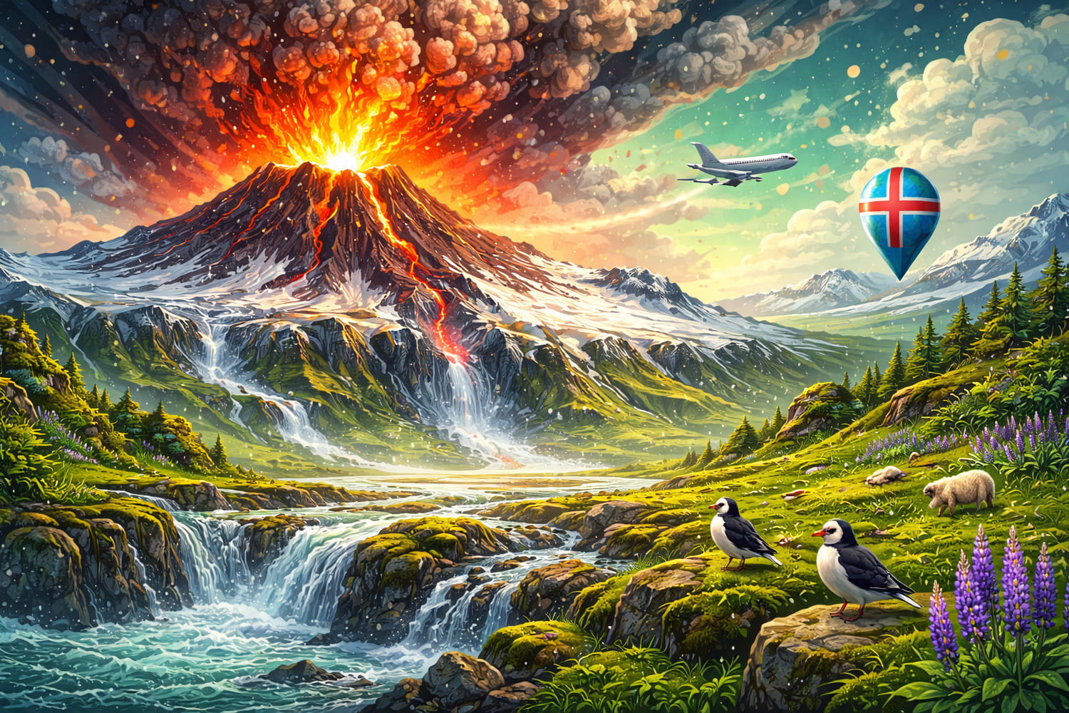 Эйяфьядлайёкюдль жанартауы туралы 31 қызықты дерек - Вектор Казахстана 1