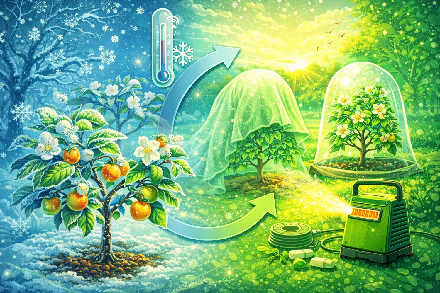 Көктемгі кеш үсіктен өсімдіктерді қалай қорғау керек - Вектор Казахстана 1