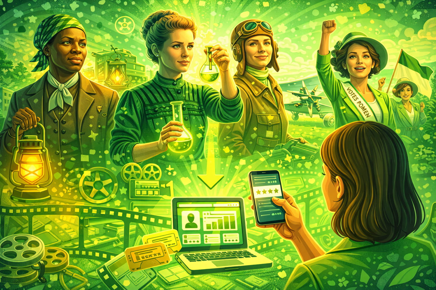 Көрнекті әйелдер туралы фильмдерге шолу - Вектор Казахстана 1