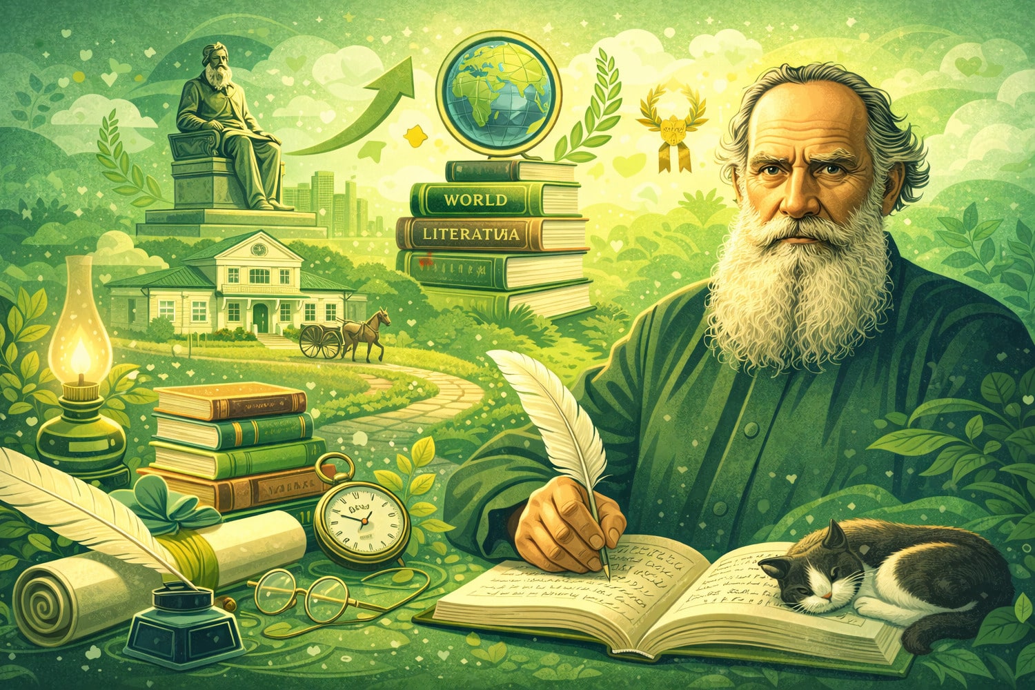 Лев Толстой әлем әдебиетінің классигіне қалай айналды - Вектор Казахстана 1