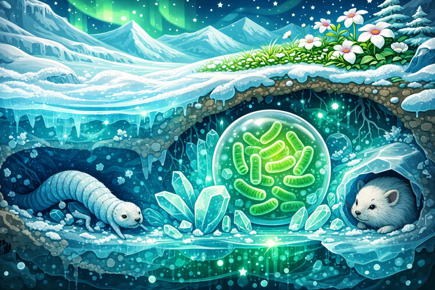 Мәңгі тоң аймақтарында тірі ағзалар қалай өмір сүреді - Вектор Казахстана 1