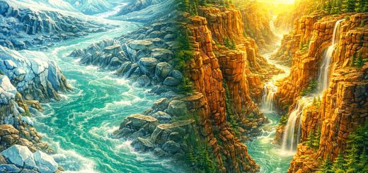 Мұздық өзендер каньондарды қалай қашайды