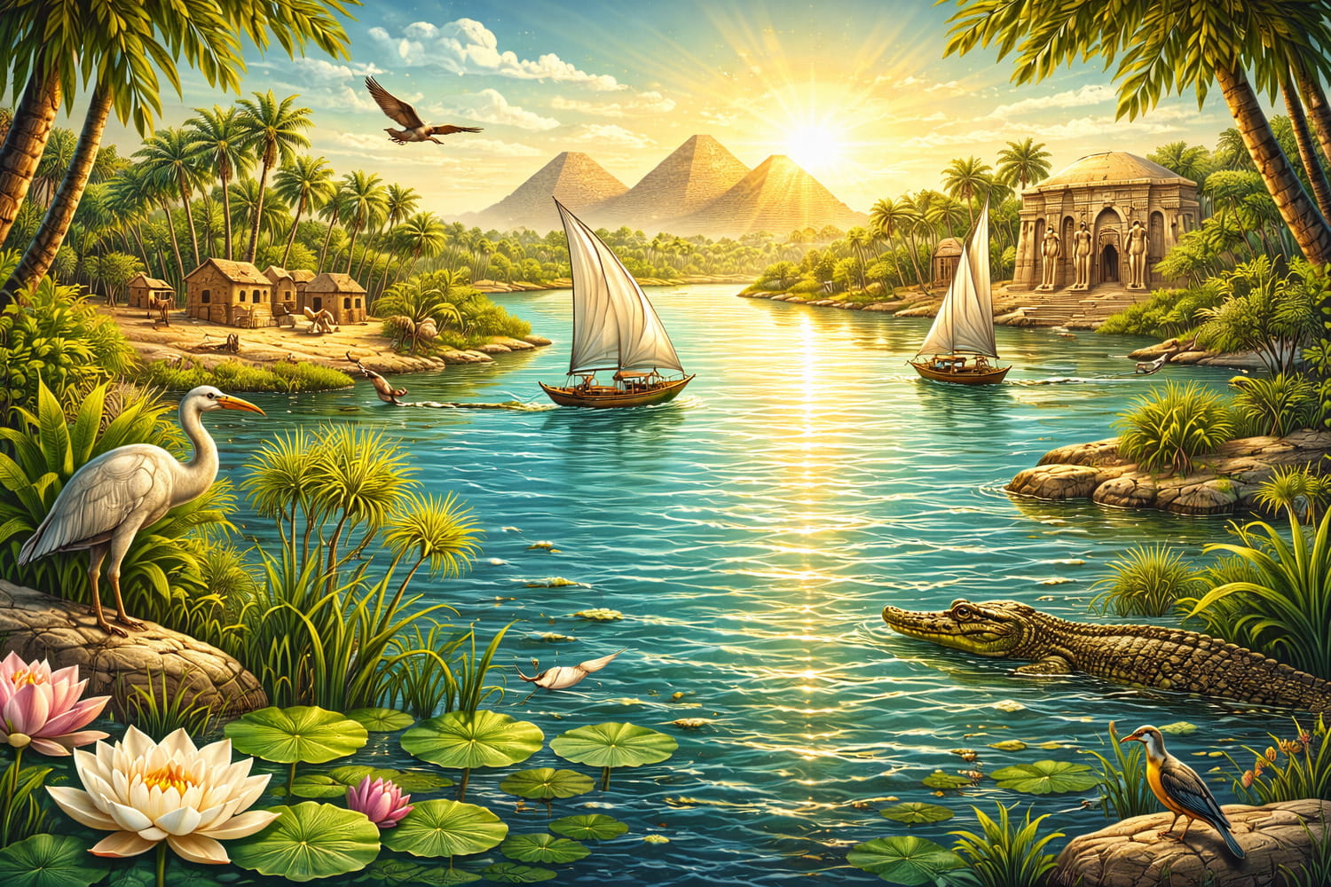 Ніл өзені туралы 32 қызықты дерек - Вектор Казахстана 1