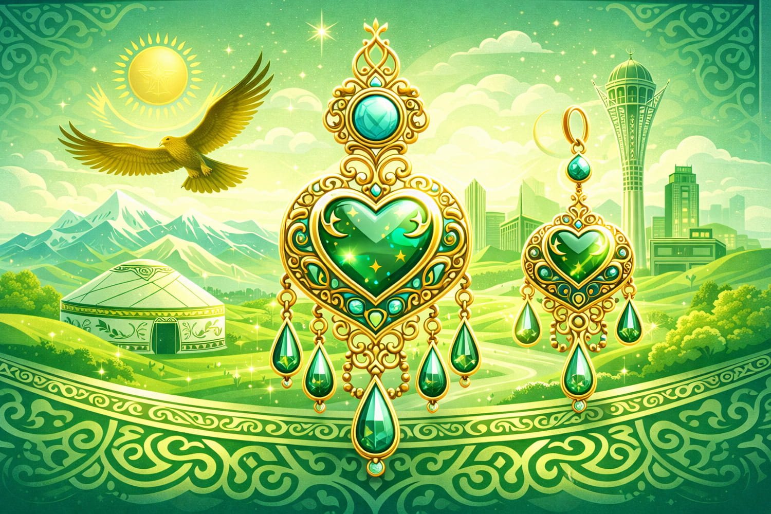 Қазақстанның ұлттық әшекейлері туралы 24 қызықты дерек - Вектор Казахстана 1