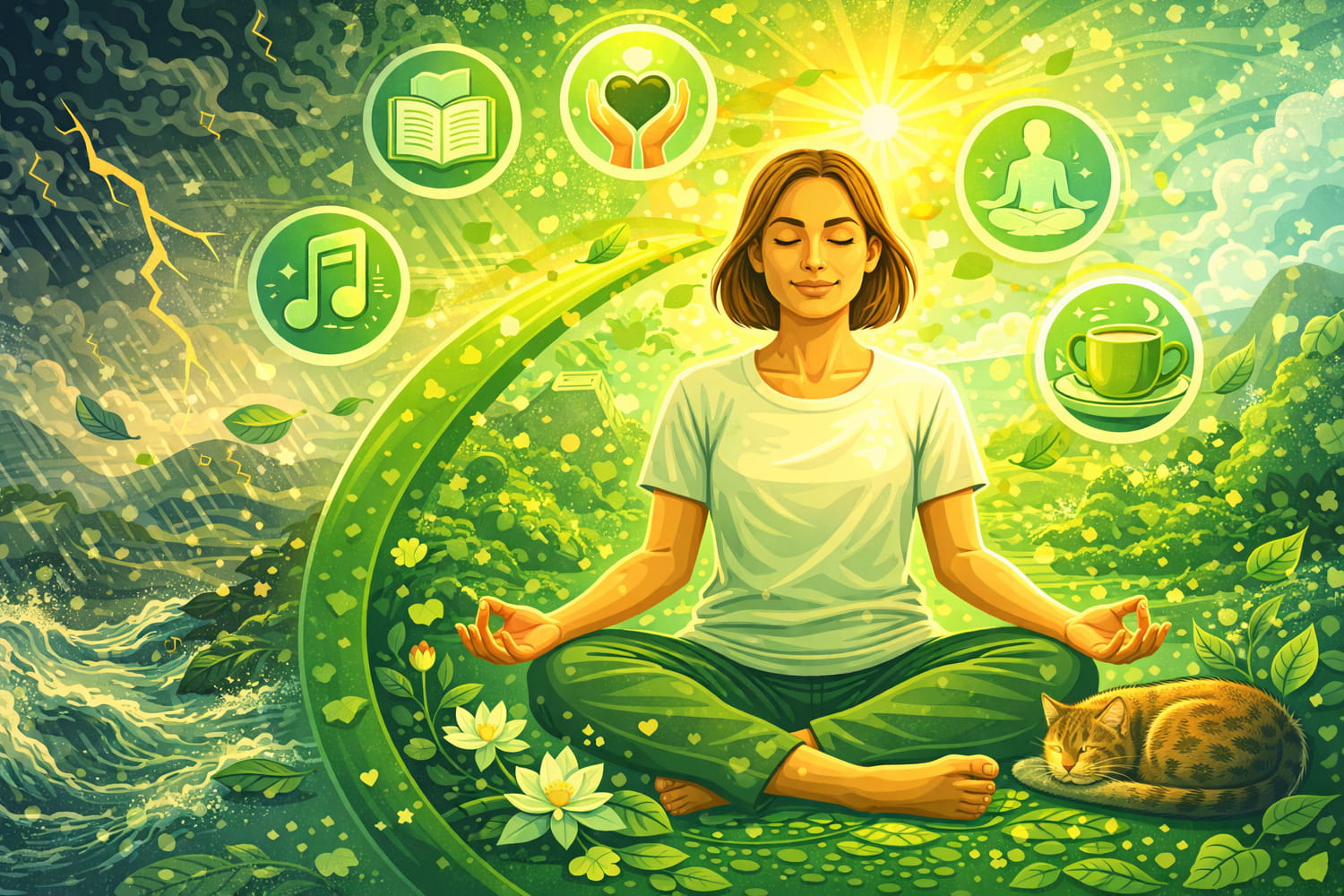 Что помогает сохранить внутреннюю гармонию в тяжёлые времена - Вектор Казахстана 1