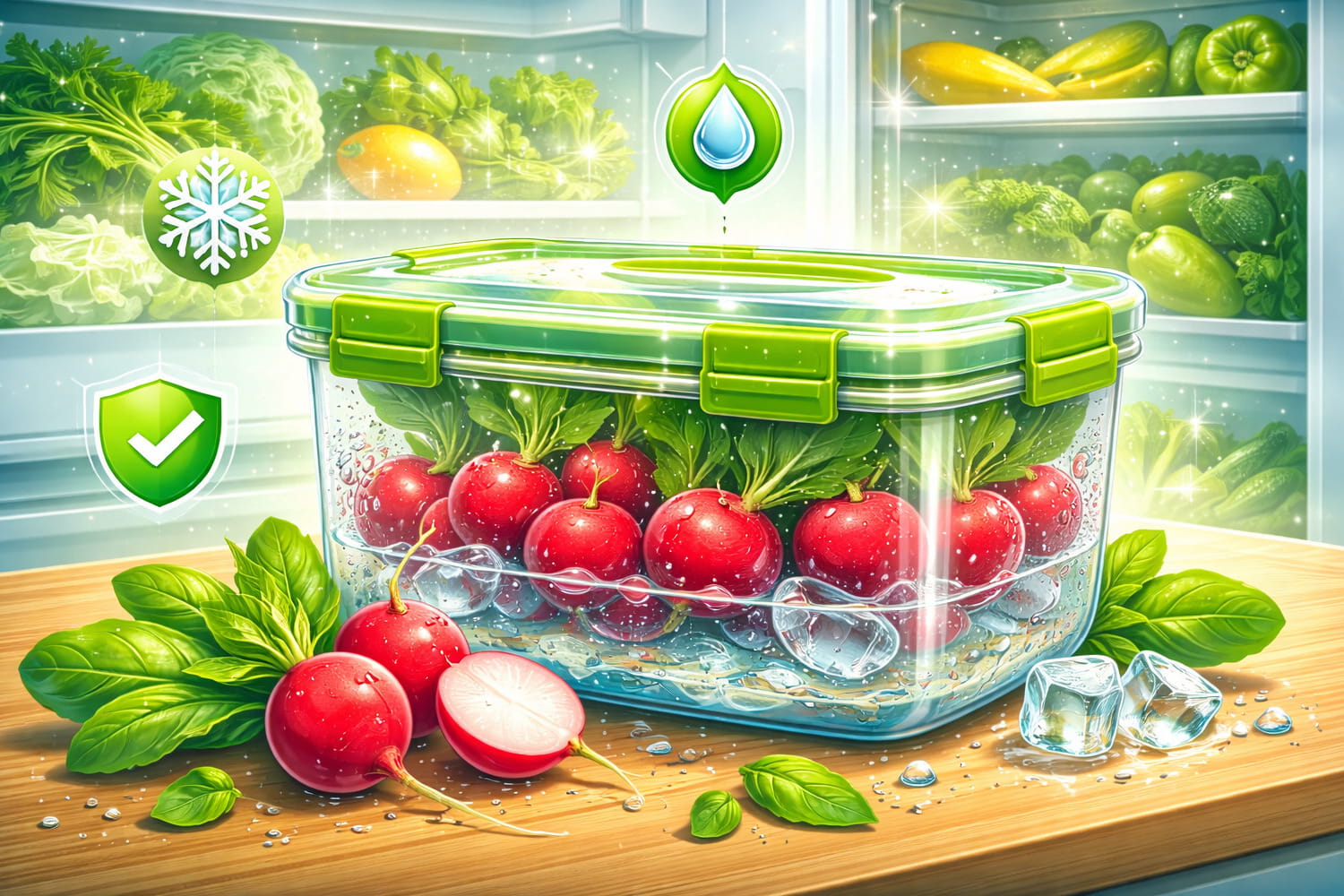 Как сохранить редиску сочной и хрустящей - Вектор Казахстана 1