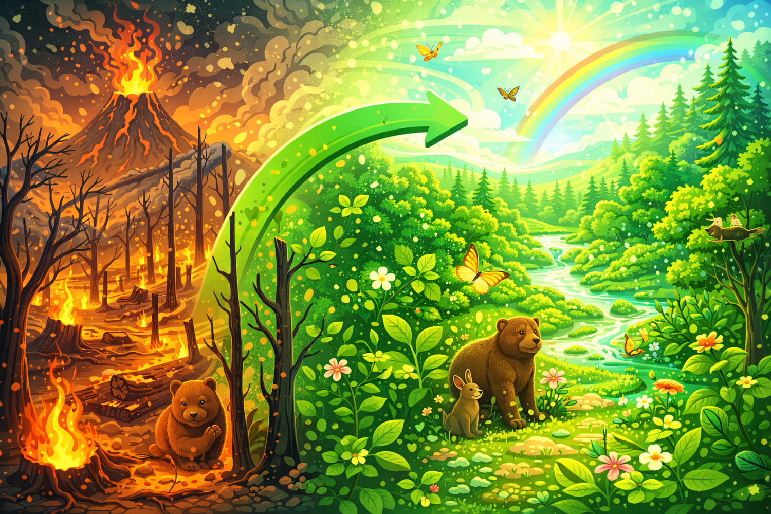 Табиғат апаттардан кейін қалай қалпына келеді - Вектор Казахстана 1