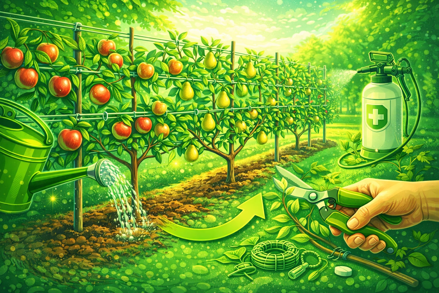 Торлы отырғызылған ағаштарға қалай күтім жасау керек - Вектор Казахстана 1