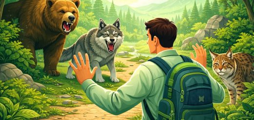 Жабайы жануарлармен кездескенде не істеу керек