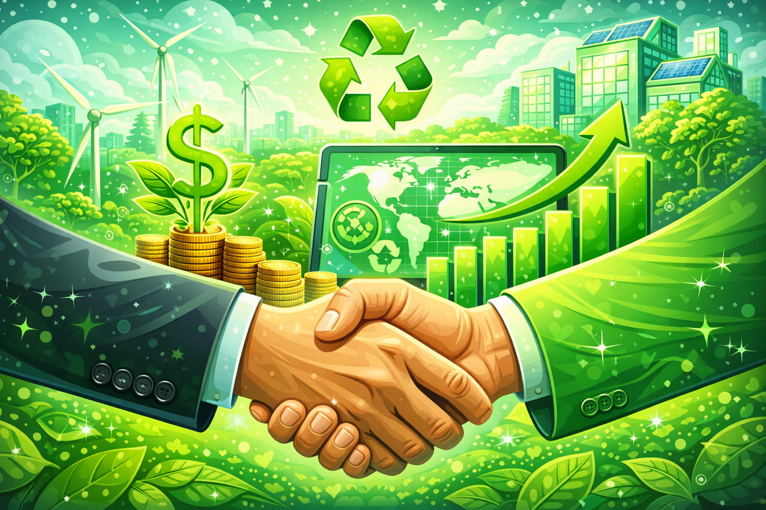 Жасыл экономика дегеніміз не және оның бизнес үшін маңызы - Вектор Казахстана 1