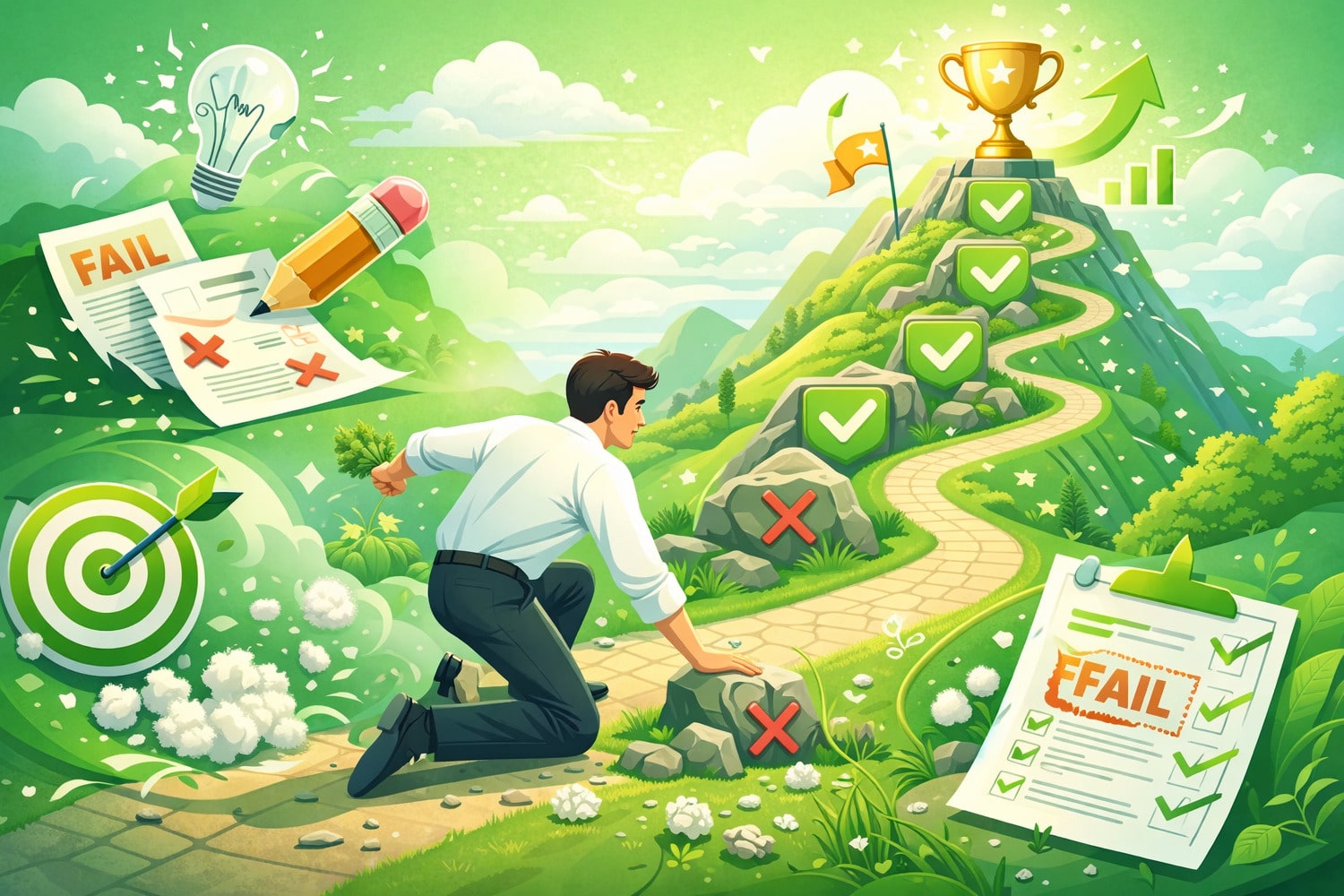 Жетістікке жету жолында қателесуге мүмкіндік беру неліктен маңызды? - Вектор Казахстана 1