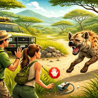 Африкалық сафариде гиенамен кездескенде өзін қалай ұстау керек