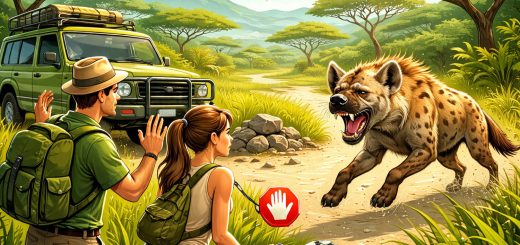 Африкалық сафариде гиенамен кездескенде өзін қалай ұстау керек