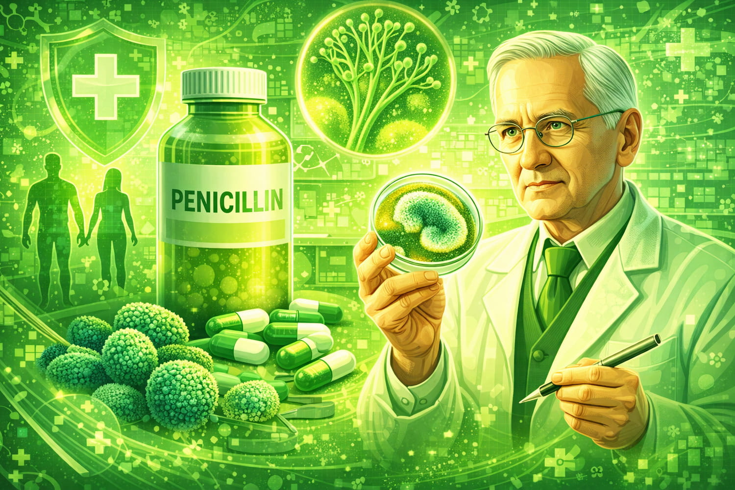 Александр Флеминг неге миллиондаған адамдардың өмірін сақтап қалды - Вектор Казахстана 1