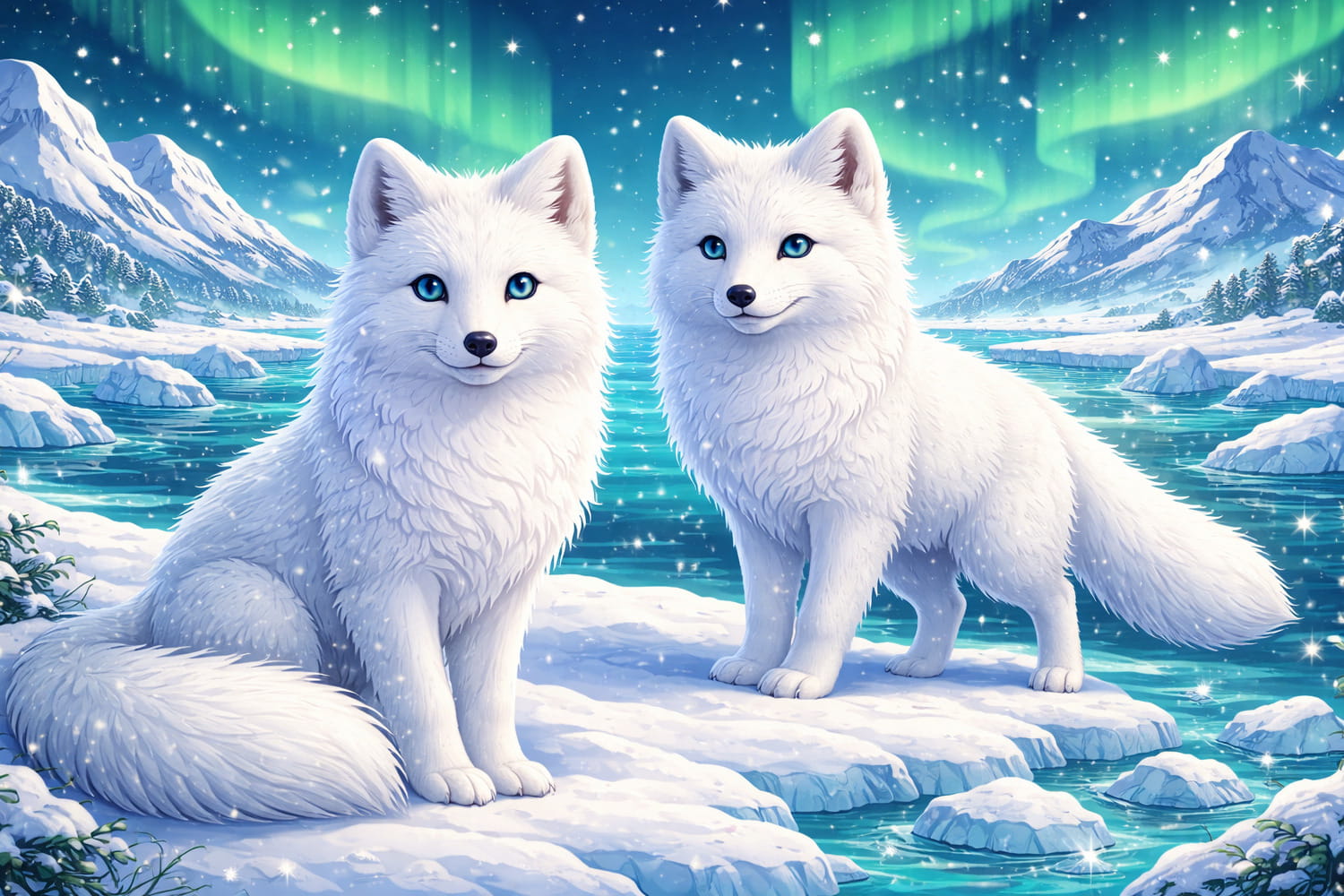 29 интересных фактов об арктических лисах - Вектор Казахстана 1