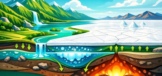 Боливия тауларындағы тұзды шөлдер қалай пайда болған