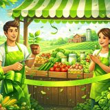 Фермерлік өнімдерді сату бизнесін ашу жолдары