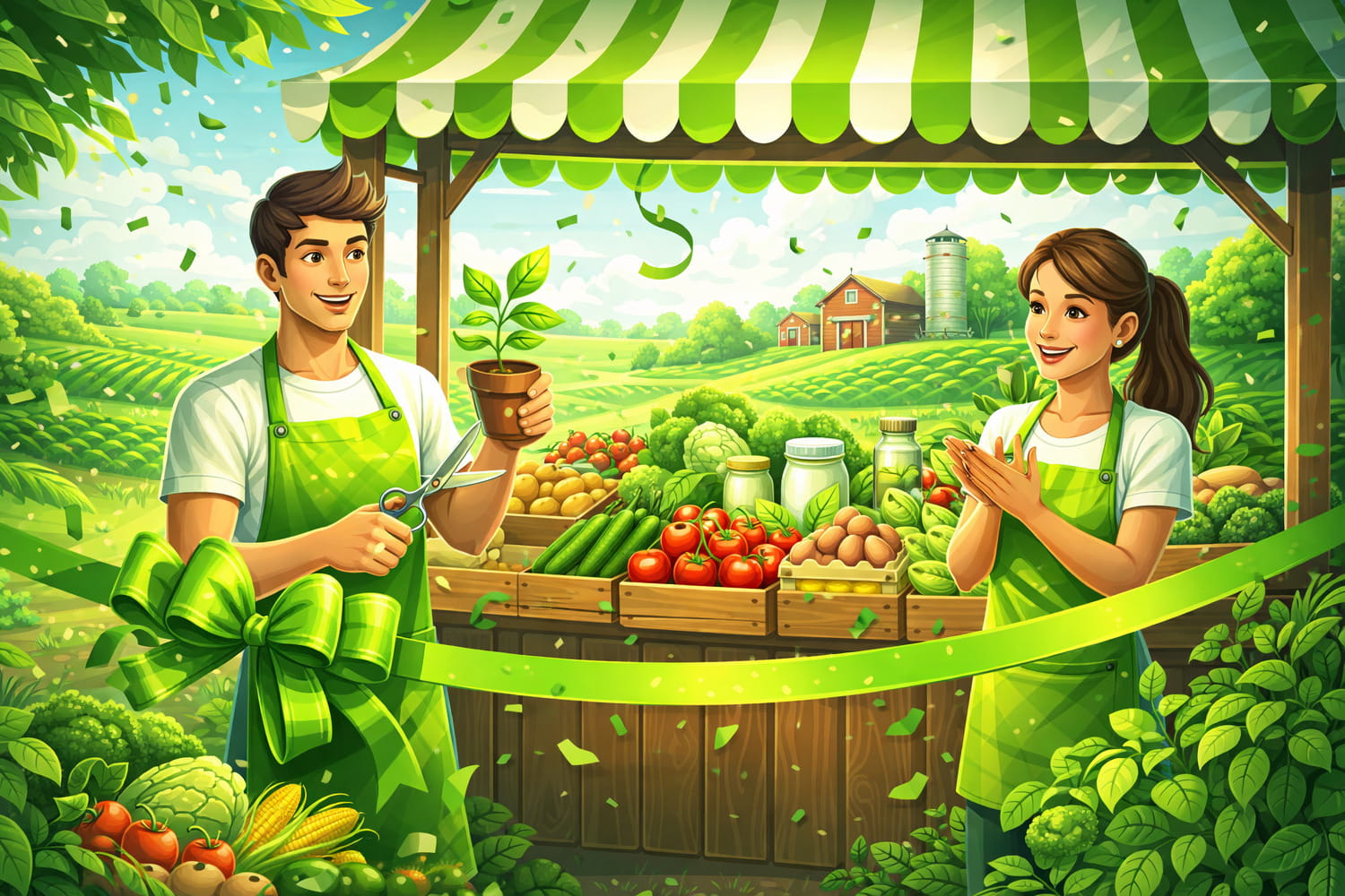 Фермерлік өнімдерді сату бизнесін ашу жолдары - Вектор Казахстана 1