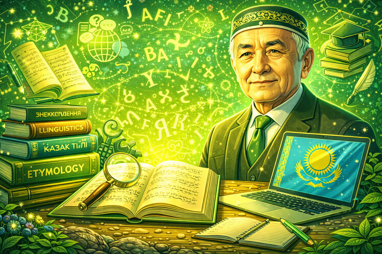 За что прославился Кенжехан Матжанов в филологии - Вектор Казахстана 1