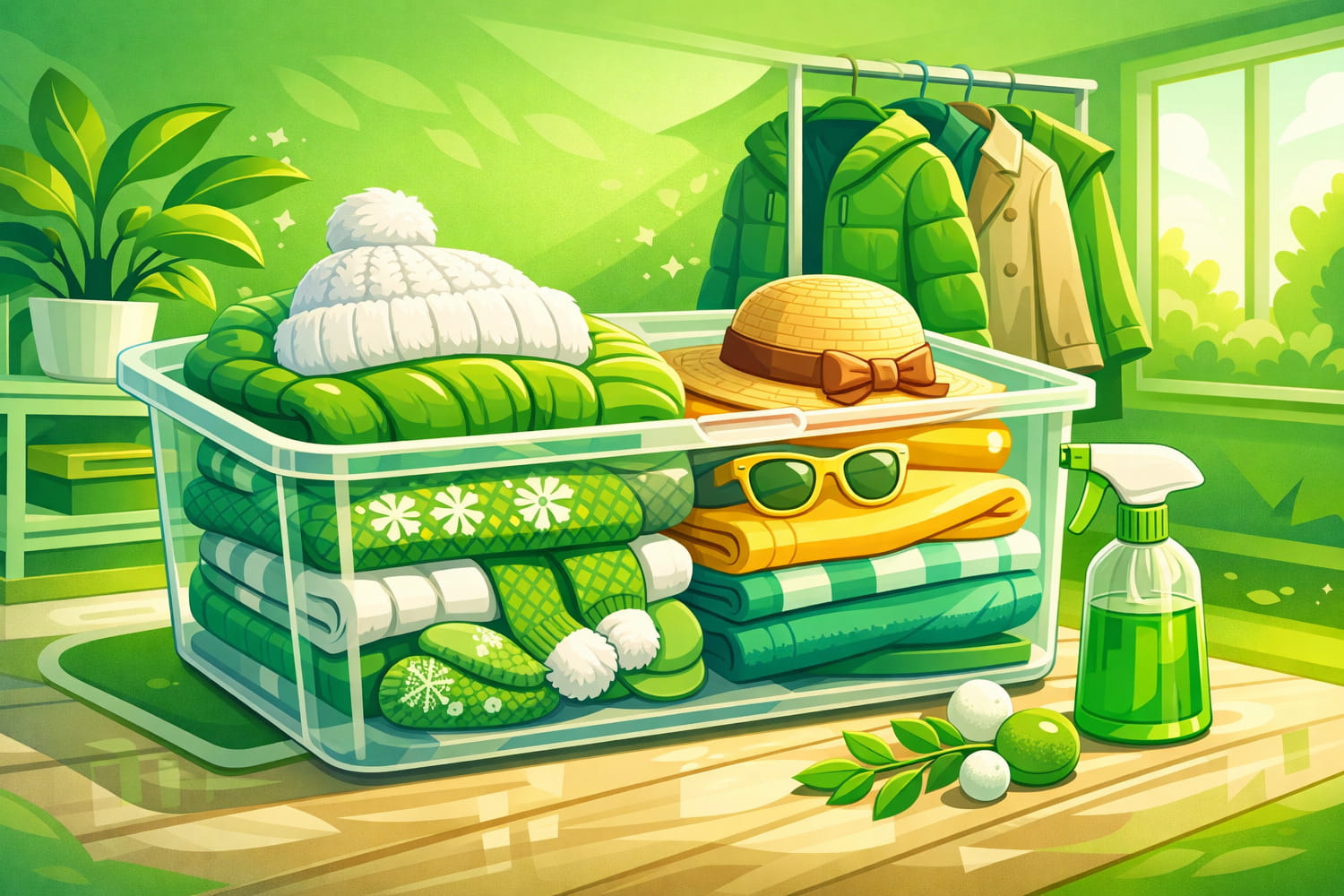 Киімді маусыммен сақтауды қалай ұйымдастыру керек - Вектор Казахстана 1