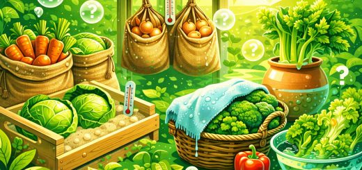 Как сохранить свежесть овощей без холодильника