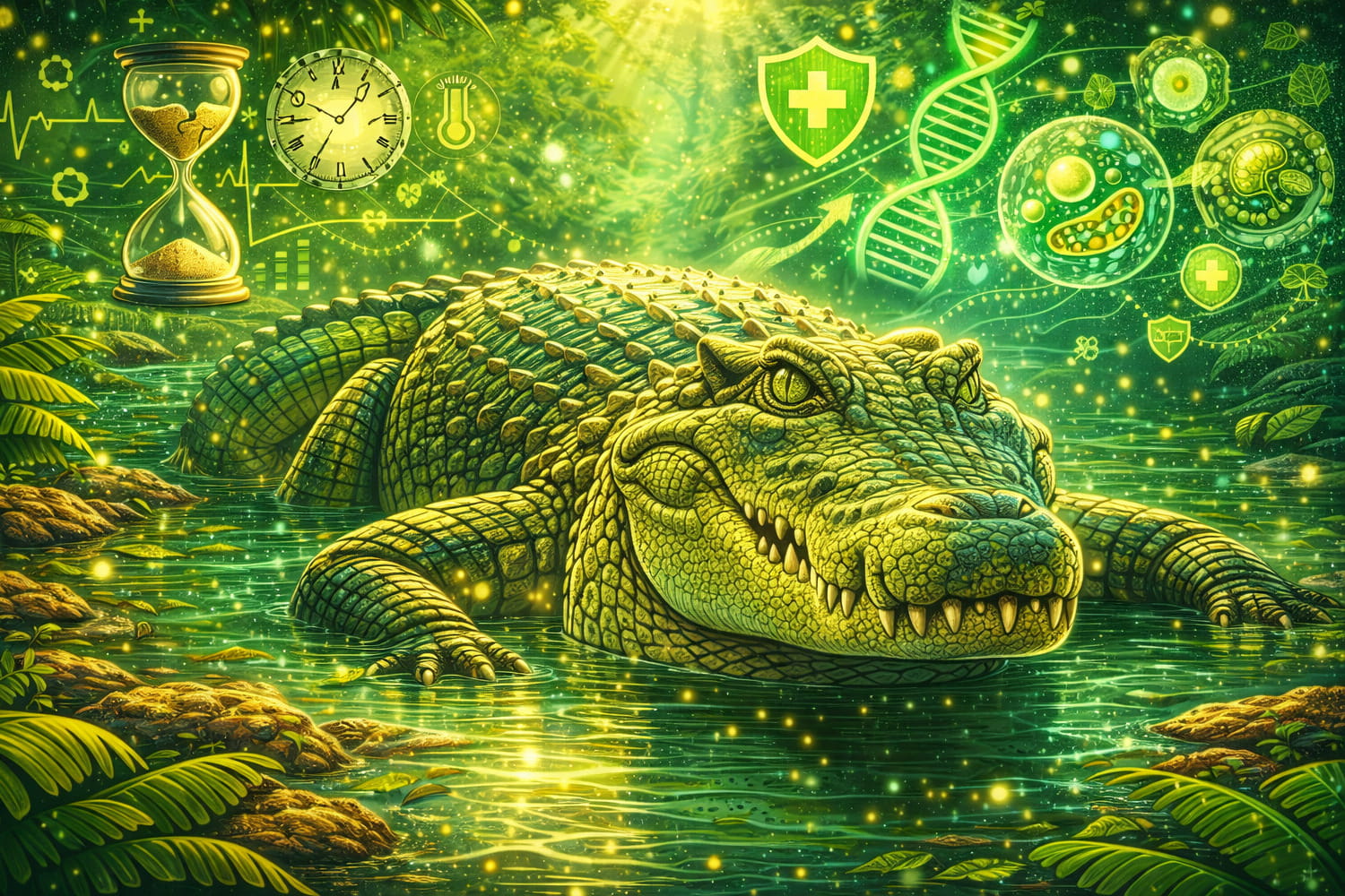 Крокодилдер неге басқа жануарлар сияқты қартаю белгілерін көрсетпейді - Вектор Казахстана 1