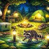 Лагерьіңізді кішкентай жануарлардың түнгі шабуылынан қалай қорғауға болады