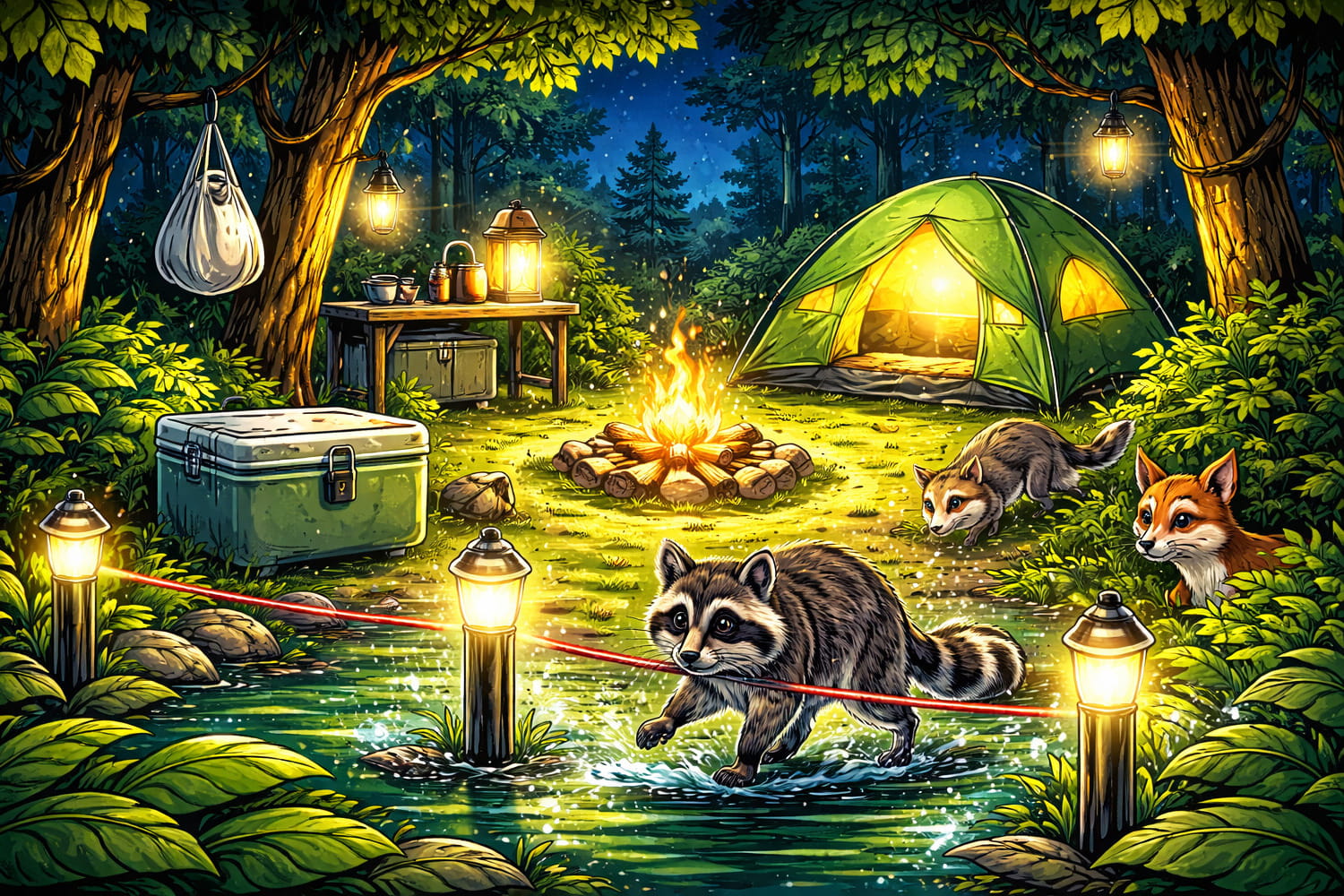 Лагерьіңізді кішкентай жануарлардың түнгі шабуылынан қалай қорғауға болады - Вектор Казахстана 1