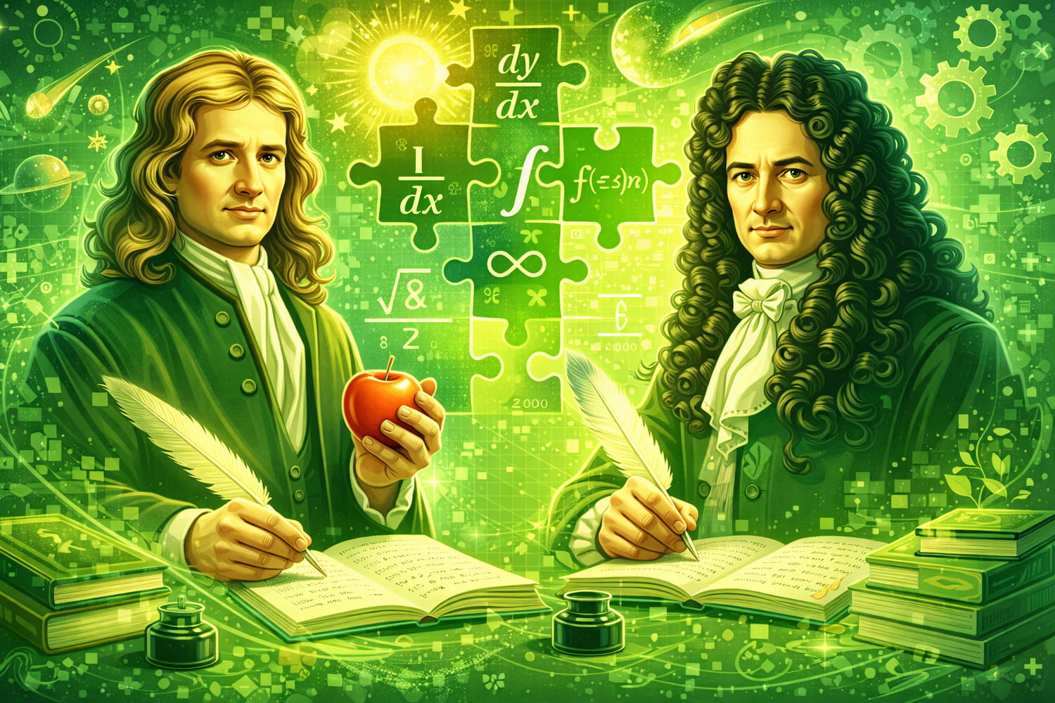 Лейбниц Ньютонмен қатар математикалық талдауды қалай ойлап тапты - Вектор Казахстана 1