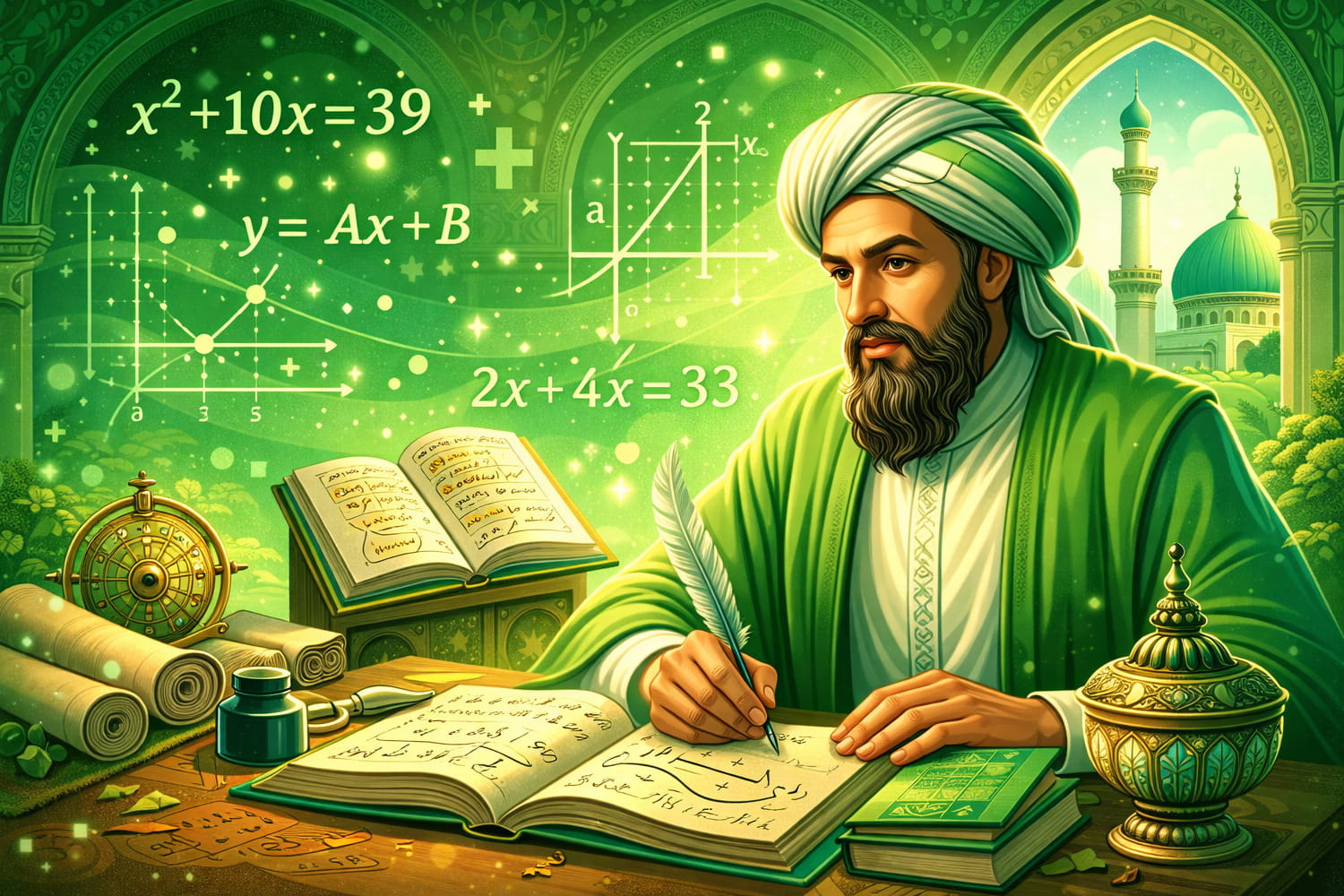 Мұхаммед әл-Хорезми алгебраны қалай құрды - Вектор Казахстана 1