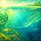 Мұхиттың түсі судың тереңдігі мен құрамына қалай байланысты