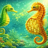 Неліктен теңіз аталарының ұрпағын аталықтары көтереді