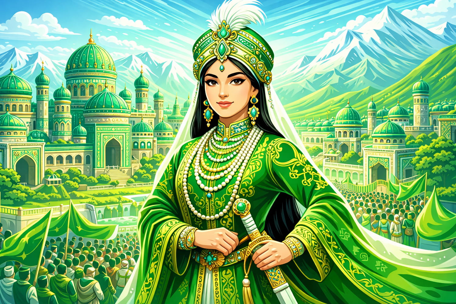 Нодира неге Ферғана билеушісі ретінде әйгілі - Вектор Казахстана 1