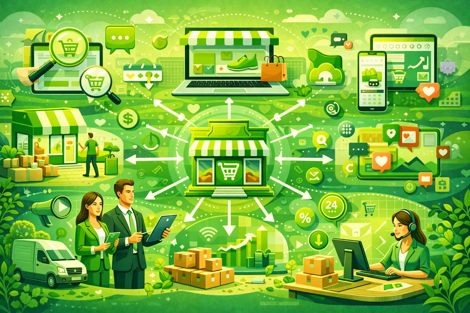 Омниканалды сату үлгісін қалай құруға болады - Вектор Казахстана 1