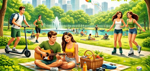 Қалада ашық ауада демалысқа арналған идеялар