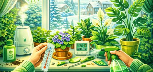 Как правильно ухаживать за комнатными цветами зимой