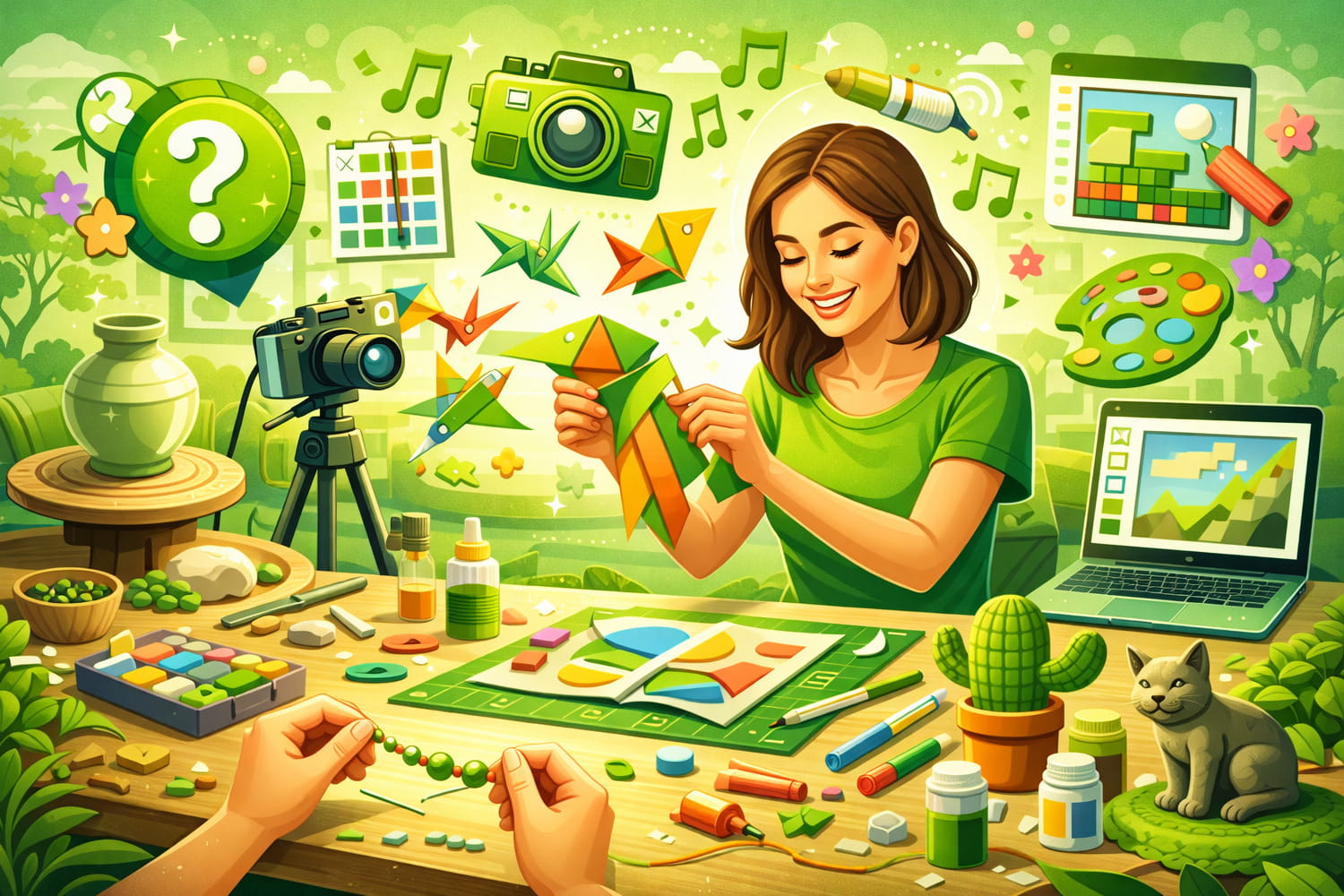 Сурет сала алмасаңыз да шығармашылықпен не айналысуға болады - Вектор Казахстана 1