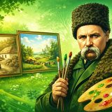 Тарас Шевченко суретші ретінде несімен танымал