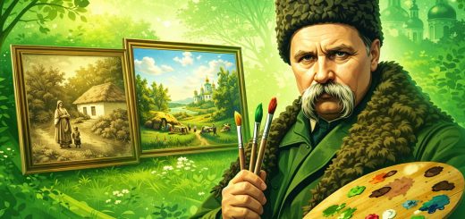 Тарас Шевченко суретші ретінде несімен танымал