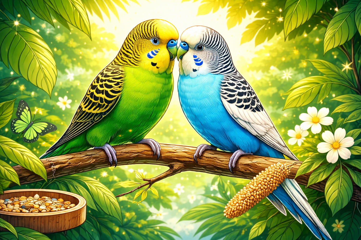 Толқынды тотықұстар туралы 30 қызықты дерек - Вектор Казахстана 1