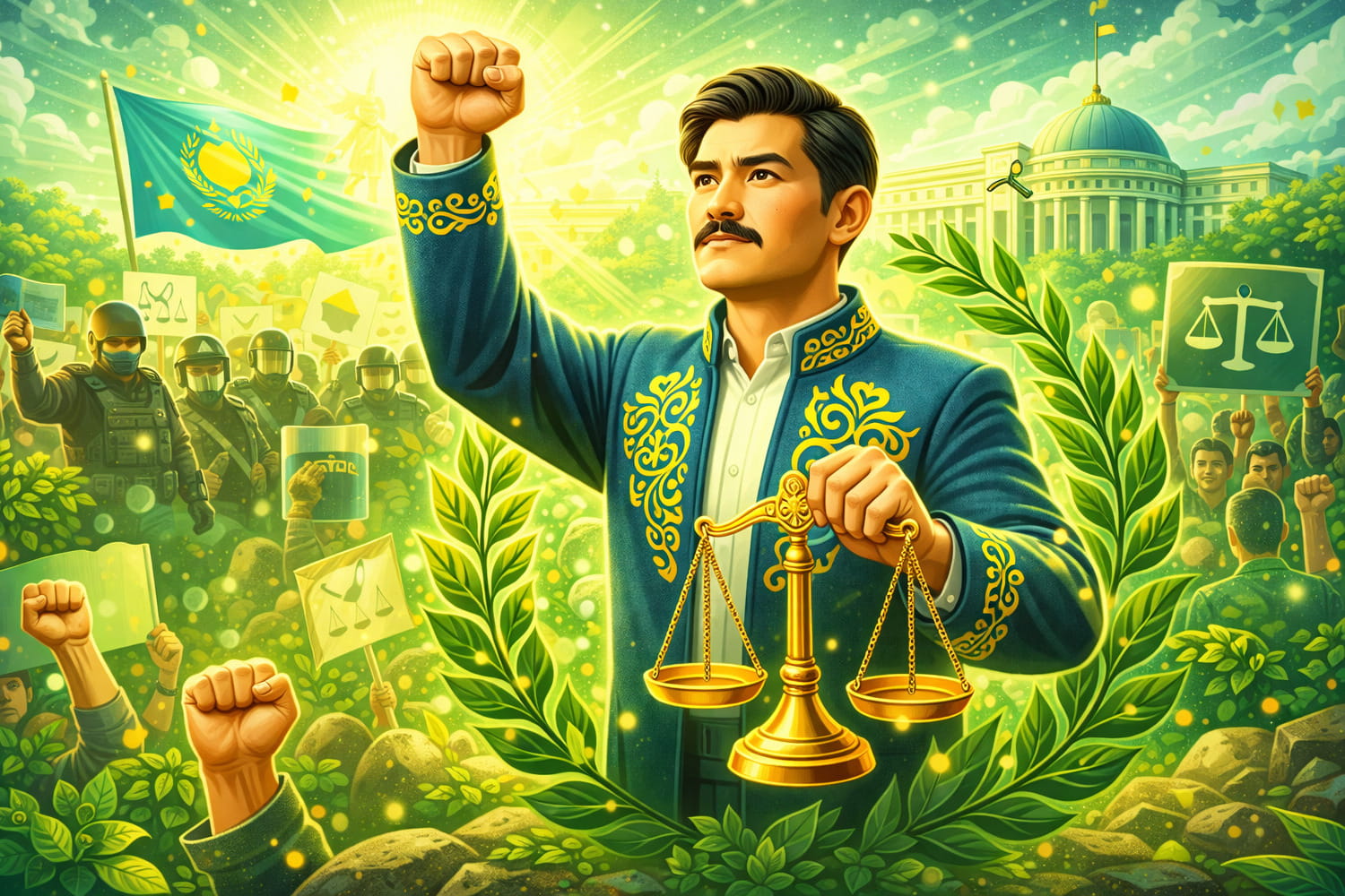 Тоқтар Жанғелдин әділет үшін күресте қалай ерлік көрсетті - Вектор Казахстана 1