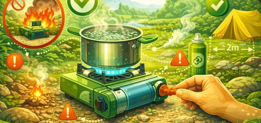Туристік газ плитасын қалай қауіпсіз пайдалануға болады