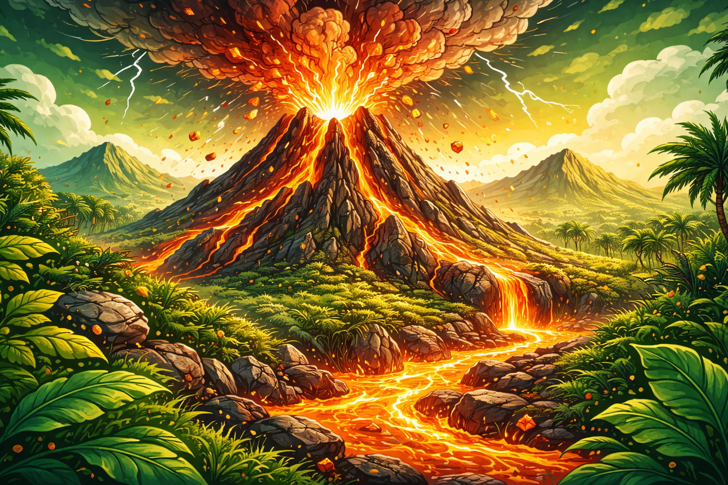 Жанартаулар туралы 22 қызықты дерек - Вектор Казахстана 1