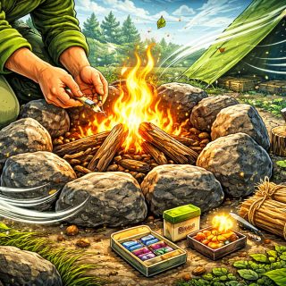 Желді ауа-райында отты қалай жағу керек