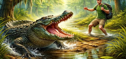 Батпақты жерде аллигаторды кездестірсеңіз, өзін қалай ұстау керек